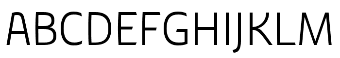 Chypre Norm Light Font UPPERCASE