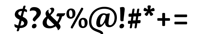 Ciabatta Medium Font OTHER CHARS