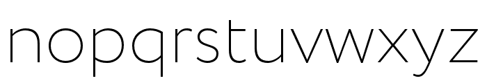 Circe Extra Light Font LOWERCASE