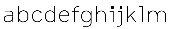 Citrine Variable Regular Font LOWERCASE