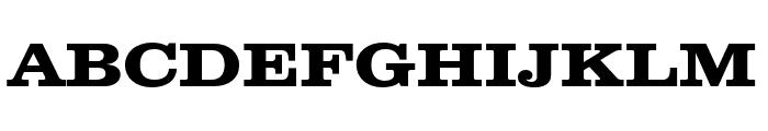 Clarendon Wide Stencil Bold Font - Slab Serif Modern - What Font Is