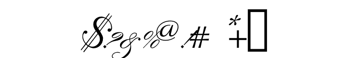 Classic Script MN Regular Font OTHER CHARS