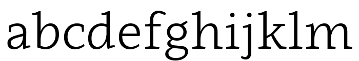 Clavo Light Font LOWERCASE