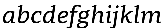 Clavo Regular Italic Font LOWERCASE