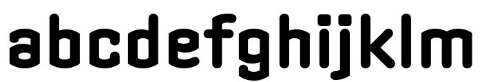 Clicker Condensed Bold Font LOWERCASE