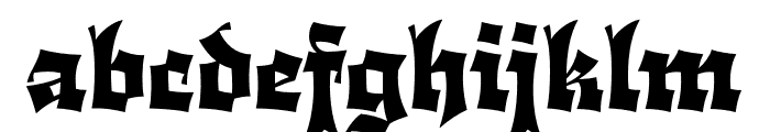 Cloisterfuch Regular Font LOWERCASE