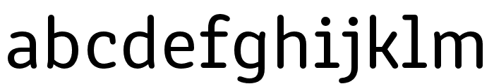 Clone Rounded Latin Regular Font LOWERCASE