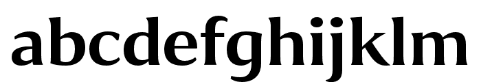 Collier Condensed Semibold Font LOWERCASE
