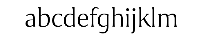 Collier Extended Thin Font LOWERCASE