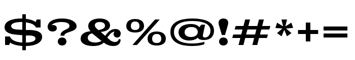 Colt Regular Font OTHER CHARS