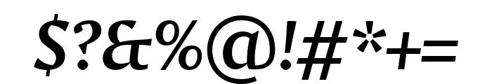Comma Base Medium Italic Font OTHER CHARS