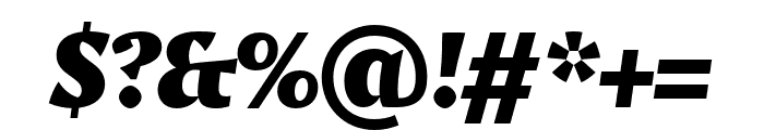 Comma Base Ultra Italic Font OTHER CHARS
