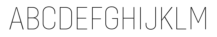 Config Variable Regular Font UPPERCASE