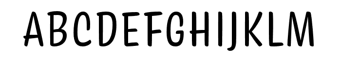 Coniferous Regular Font UPPERCASE