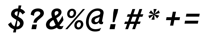 Coordinates Medium Italic Font OTHER CHARS