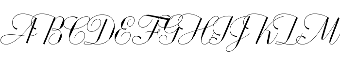 Copperscript Variable Font UPPERCASE