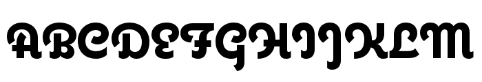 Coquette Extrabold Font UPPERCASE