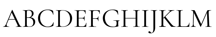 Cormorant Garamond Regular Font UPPERCASE