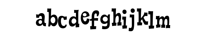 Cornpile Variable Regular Font LOWERCASE