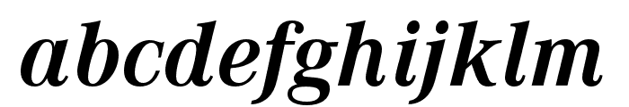Corporate A Bold Italic Font LOWERCASE