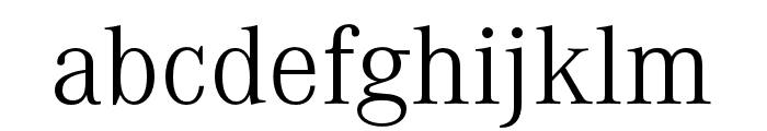 Corporate A Condensed Light Font LOWERCASE