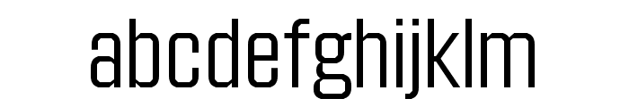 Countach Light Italic Font LOWERCASE