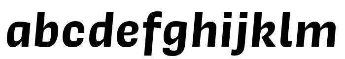 Covik Sans Bold Italic Font LOWERCASE