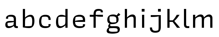 Covik Sans Mono Semibold Italic Font LOWERCASE