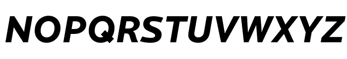 Cresta Bold Italic Font UPPERCASE
