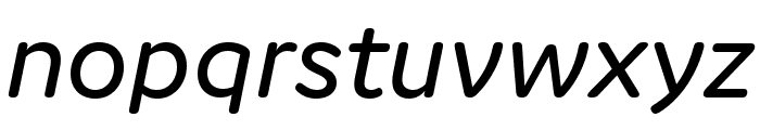 Cupidus Italic Font LOWERCASE