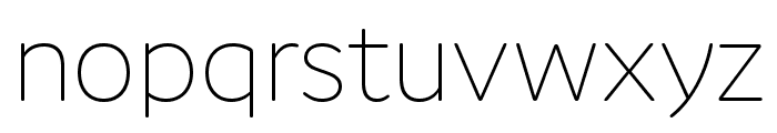 Cupidus Ultralight Font LOWERCASE