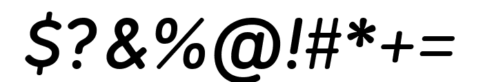 DINosaur Medium Italic Font OTHER CHARS