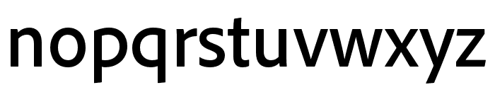 DNPShuei4goStd M Font LOWERCASE