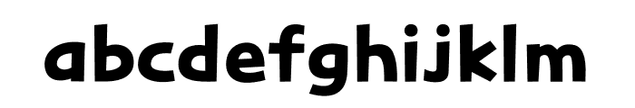 DXspaceflightStd Bold Font LOWERCASE