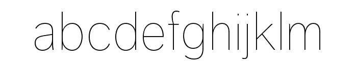 Dagny Pro Light Italic Font LOWERCASE