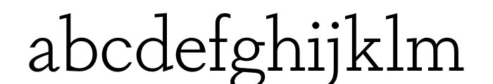 Dapifer Light Font LOWERCASE