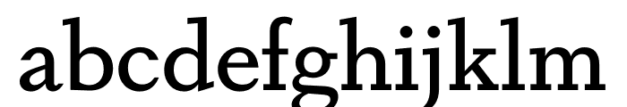 DapiferStencil Medium Font LOWERCASE