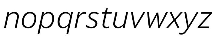 Darkmode Off CC Light Italic Font LOWERCASE