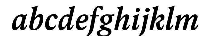 Dashiell Bright Demi Italic Font LOWERCASE
