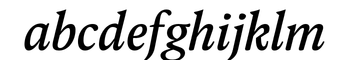 Dashiell Bright Medium Italic Font LOWERCASE