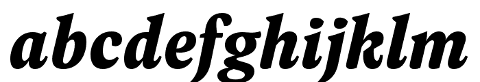 Dashiell Bright X Bold Italic Font LOWERCASE
