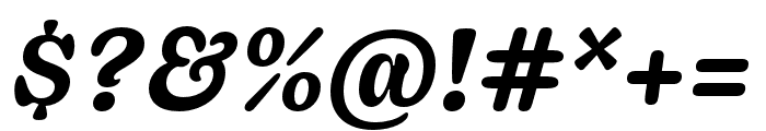 Decoy Medium Italic Font OTHER CHARS