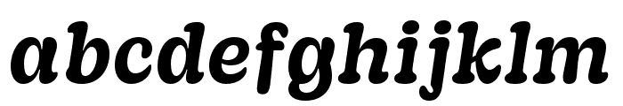 Decoy Medium Italic Font LOWERCASE