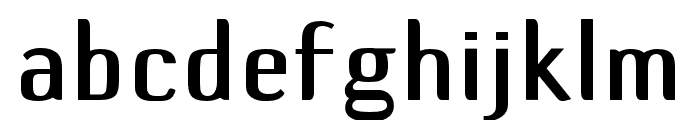 DefaultGothic OT CGauge Font LOWERCASE