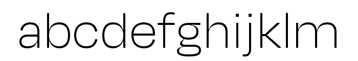 Degular Display Light Font LOWERCASE