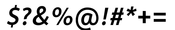 Depot New Condensed Medium Italic Font OTHER CHARS