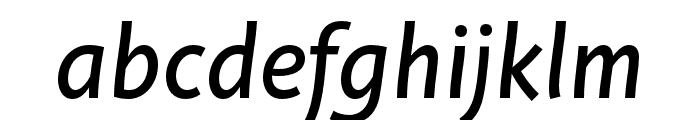Deva Ideal Ideal Regular Italic Font LOWERCASE