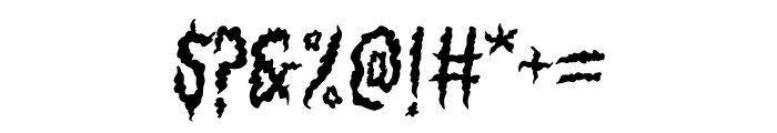 Devils Haircut Regular Font OTHER CHARS