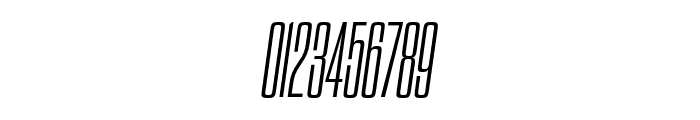 Dharma Gothic E Light Italic Font OTHER CHARS
