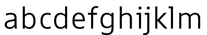 Dico Sans Regular Font LOWERCASE